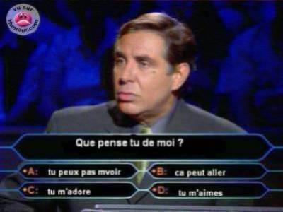 tu penses quoi de moi??